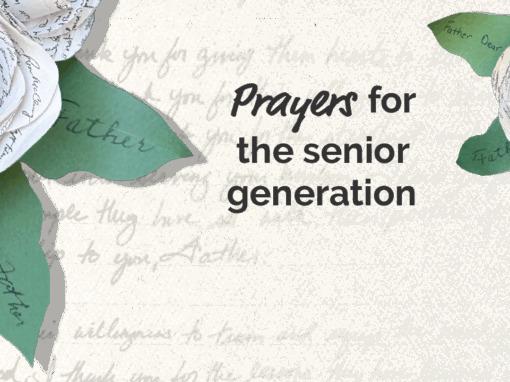 Prayers for the senior generation