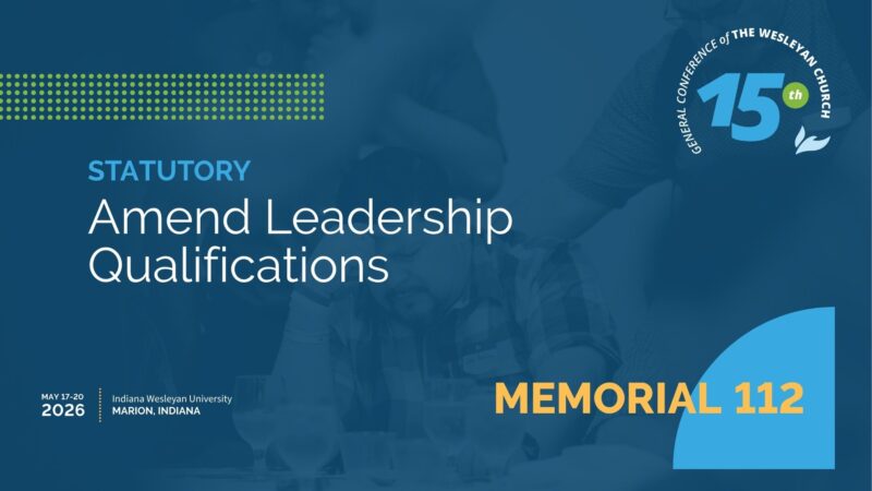 Memorial 112: Amend Leadership Qualifications