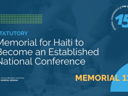 Memorial 1127: Memorial for Haiti to Become an Established National Conference